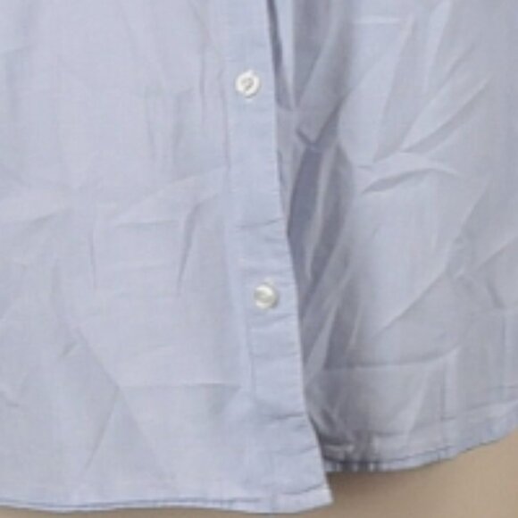Japna Women Blue Long Sleeve Button-Down Shirt - Picture 6 of 7